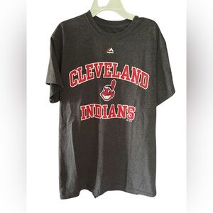Vintage Cleveland Indians Gray T-Shirt